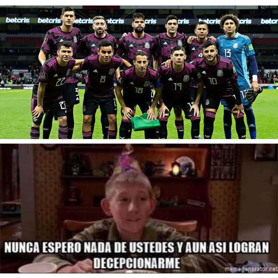 Memes de México en el Mundial Qatar 2022