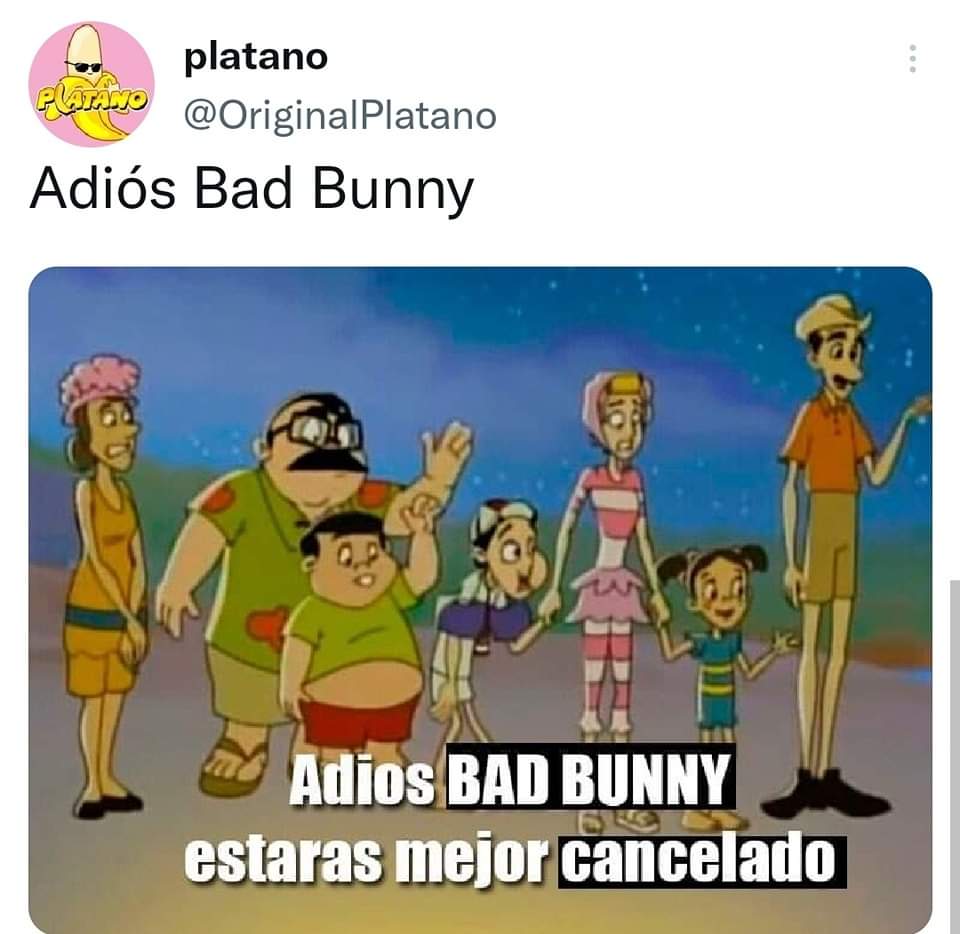 Memes de Bad Bunny vs los celulares