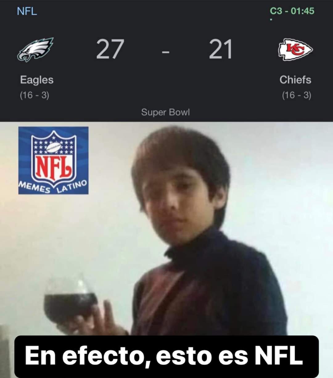 Memes del Super Bowl LVII