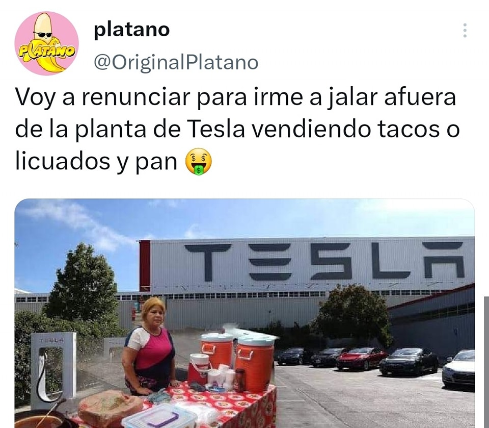 Memes de Tesla en México