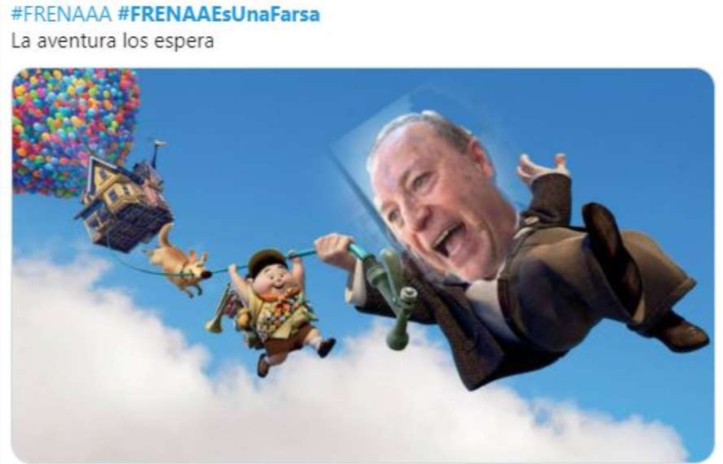 Memes de las casas de campaña voladoras de FRENAAA