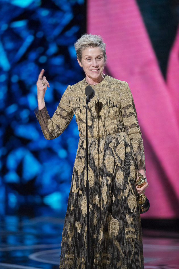 Frances McDormand Oscars 2018