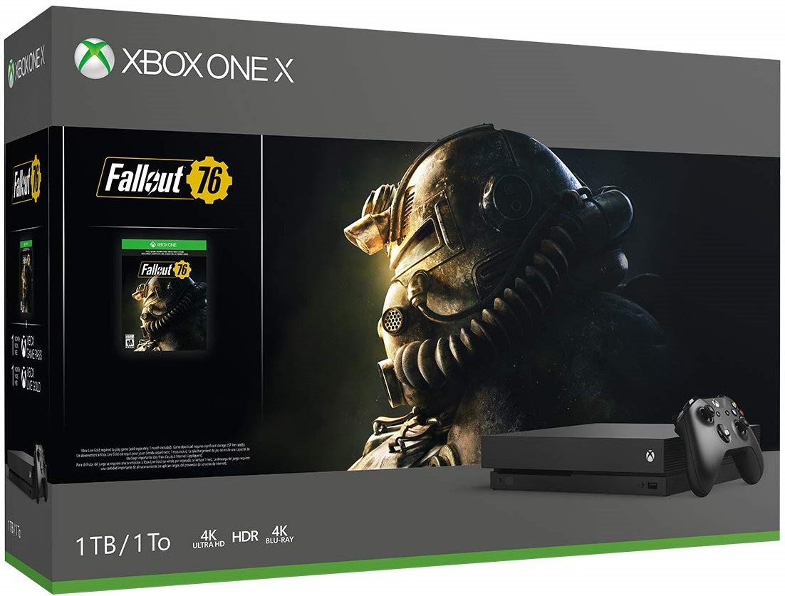 Xbox One X 1TB + Fallout 76