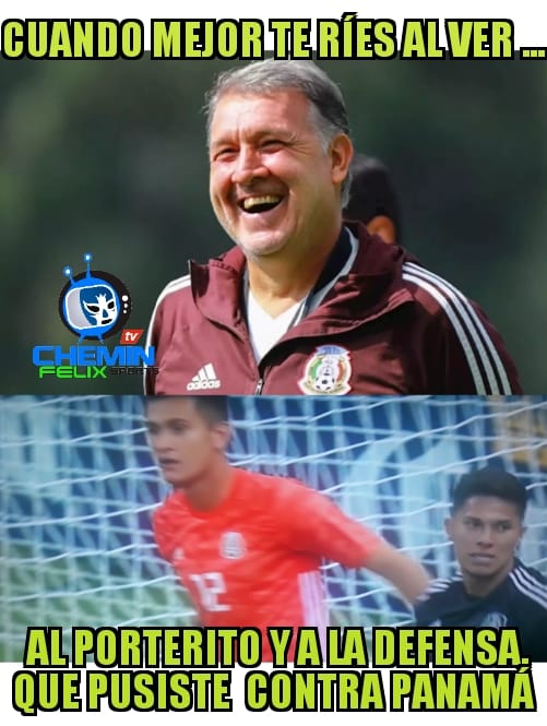 Memes del México vs Panamá