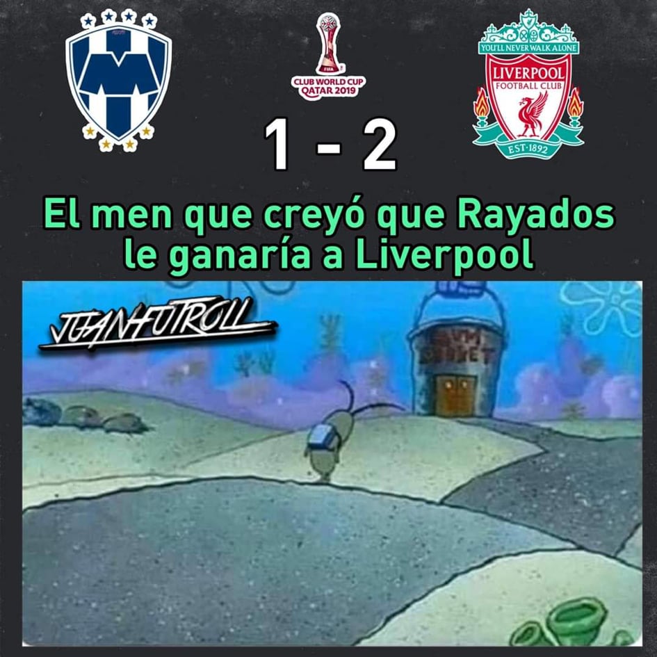 Memes del Monterrey vs Liverpool
