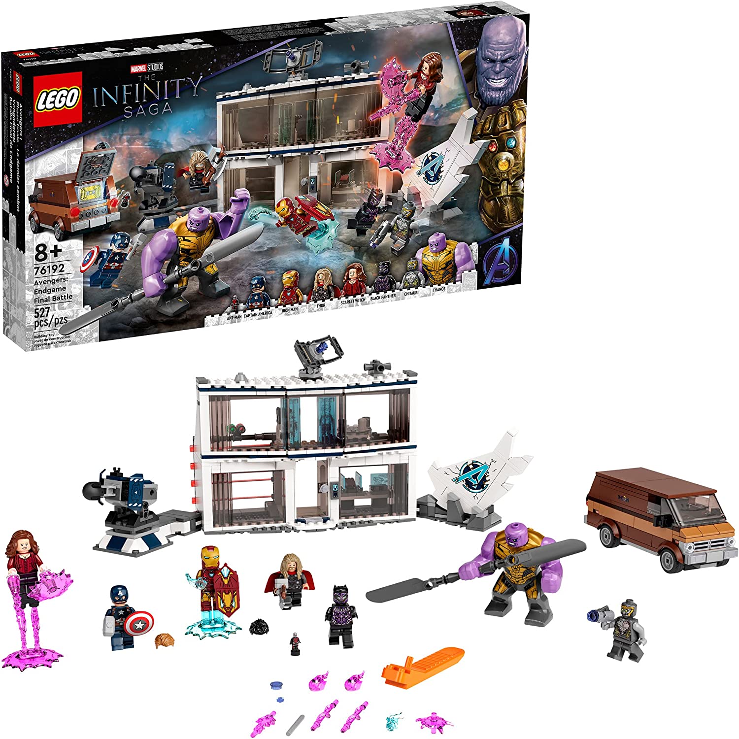 LEGO Kit de construcción Marvel Vengadores: Batalla Final de Endgame