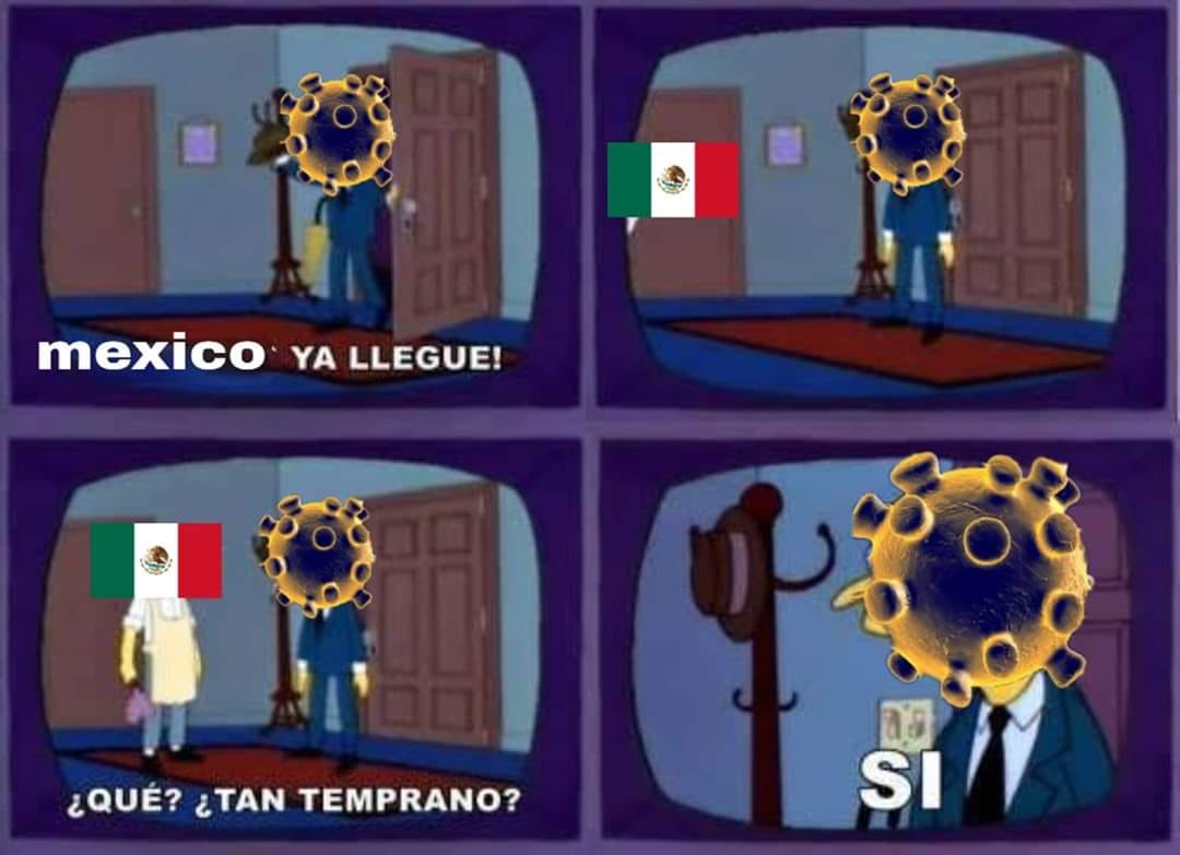 Memes de la llegada del Coronavirus a México
