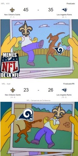 Memes de los playoffs de la NFL
