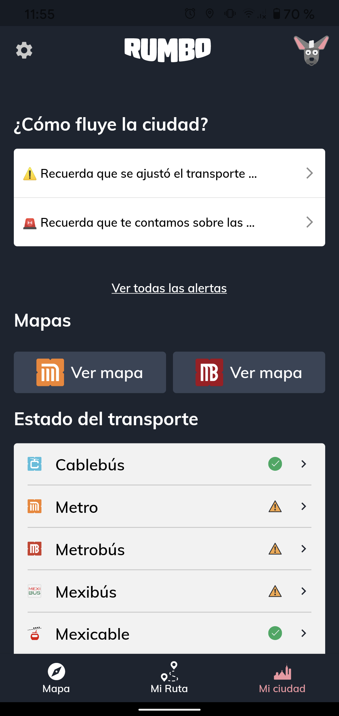 Rumbo v3.0 es la nueva app de transporte en la CDMX