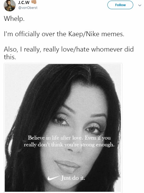 Memes de la campaña de Nike con Colin Kaepernick