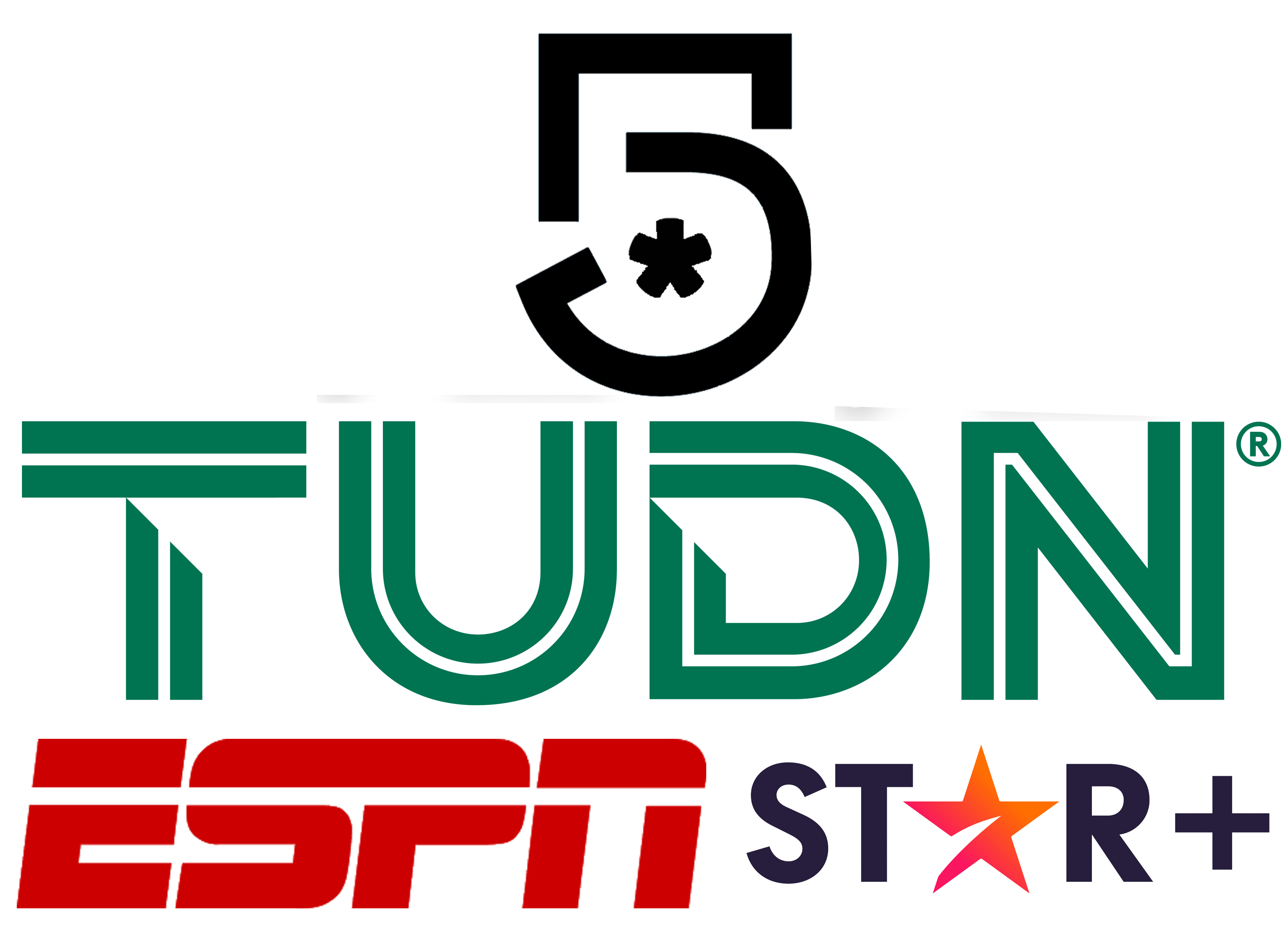 Canal 5 | TUDN | ESPN | STAR+