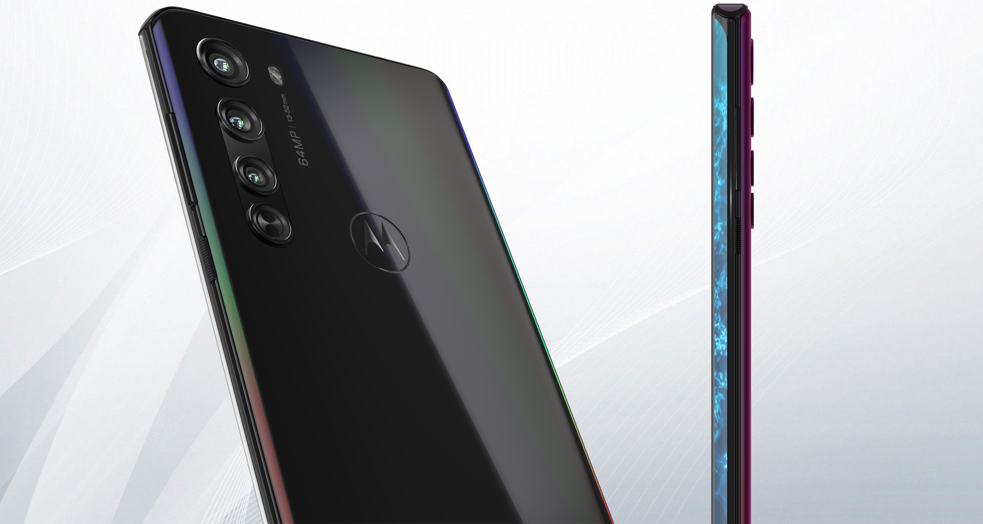 Motorola Edge: pantalla en cascada y potencia al máximo