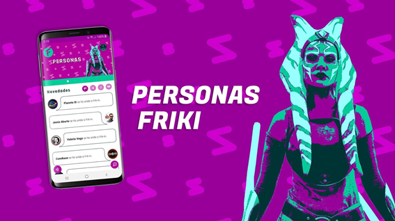 App Frik-In renueva su sección de Personas para la cuarentena