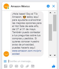 Asistente virtual de Amazon por Hot Sale 2019