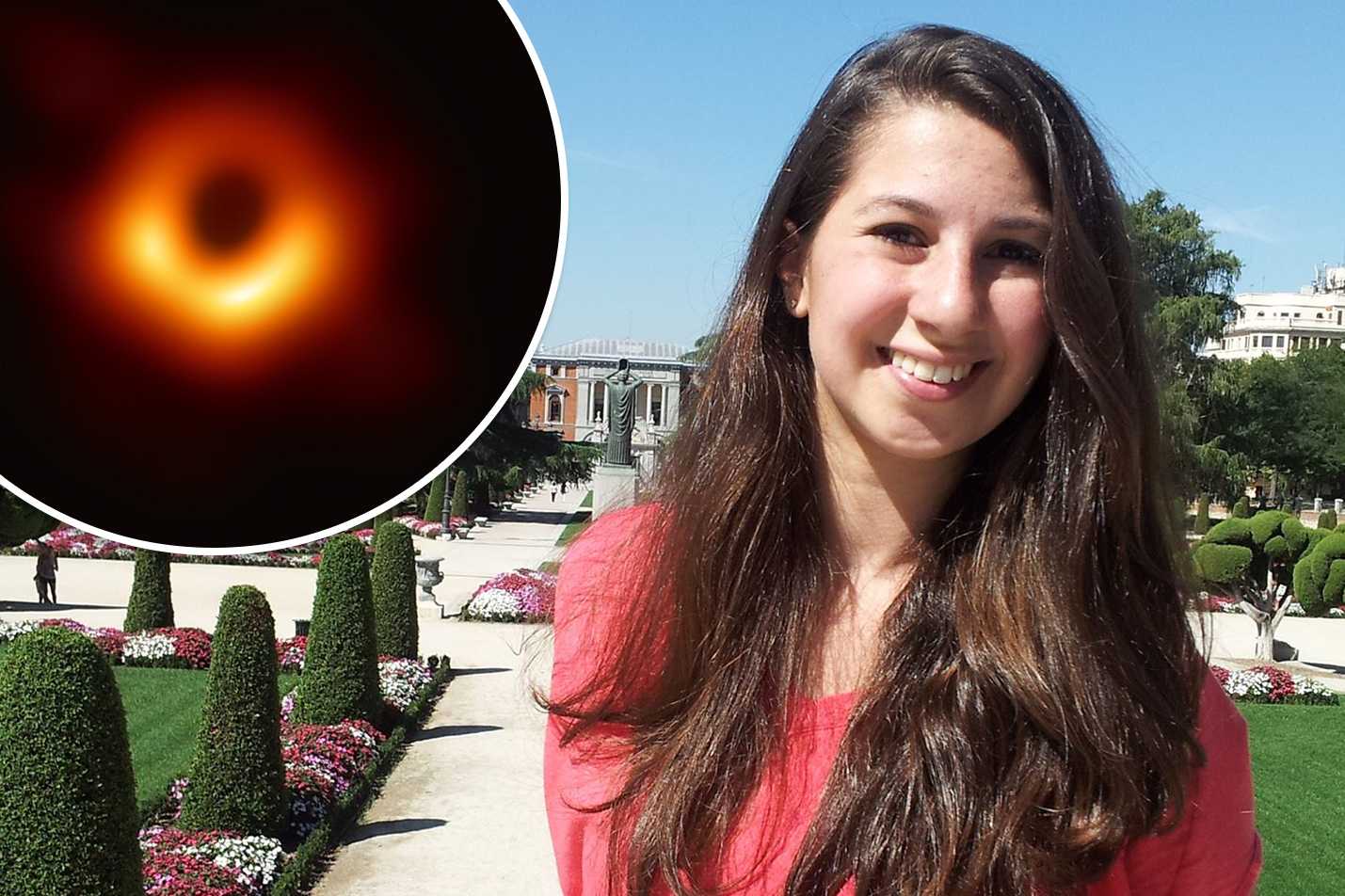 Katie Bouman y su primera fotografía de un agujero negro
