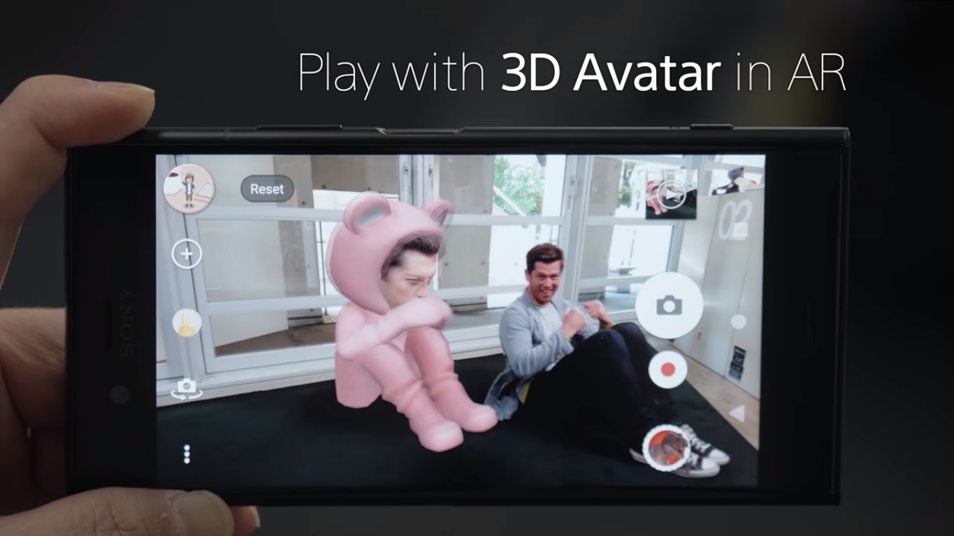 3D creator avatar xperia sony