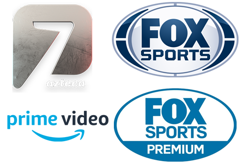 Azteca 7 | Fox Sports | Fox Sports Premium | Prime Video