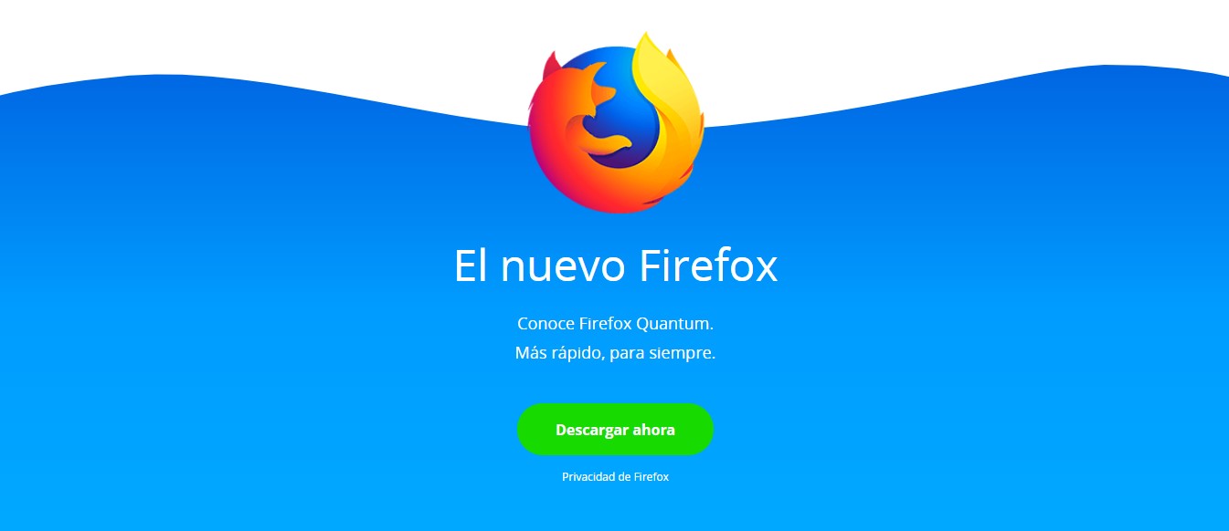 Descarga Quantum Firefox
