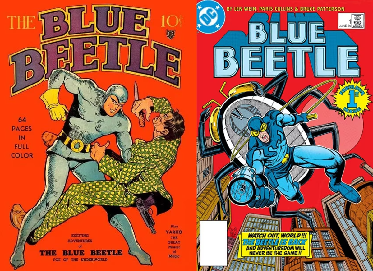 Trajes clásicos del Escarabajo Azul