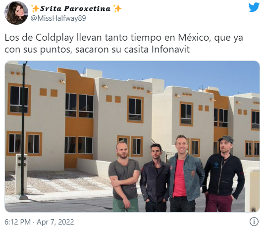 Memes de Coldplay en México