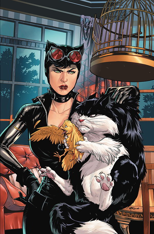 catwoman, piolín y silvestre DC comics