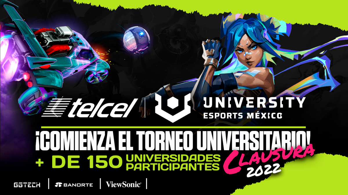 ¿Qué es Telcel UNIVERSITY Esports México?