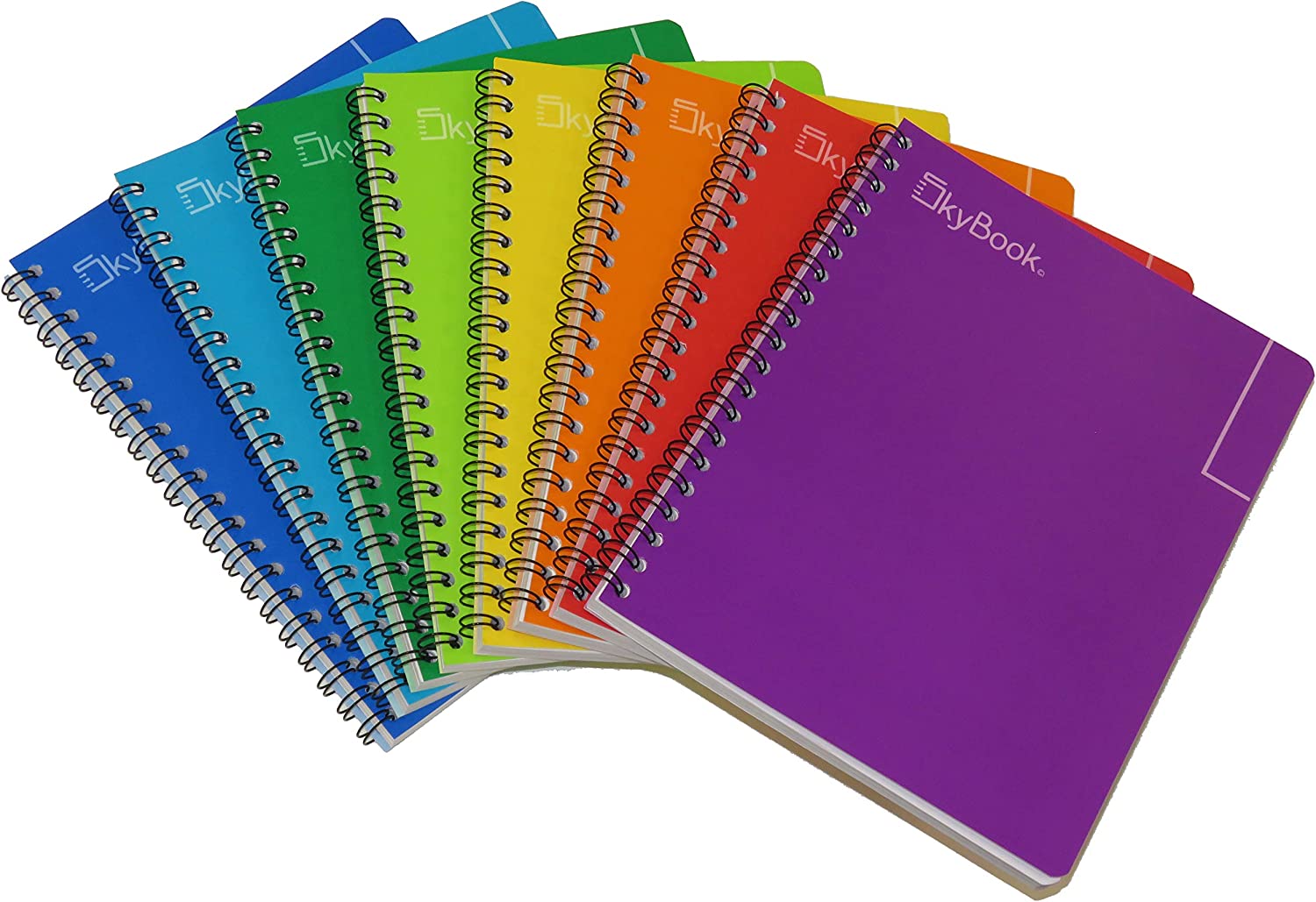 Paquete 8 piezas de cuadernos SkyBook