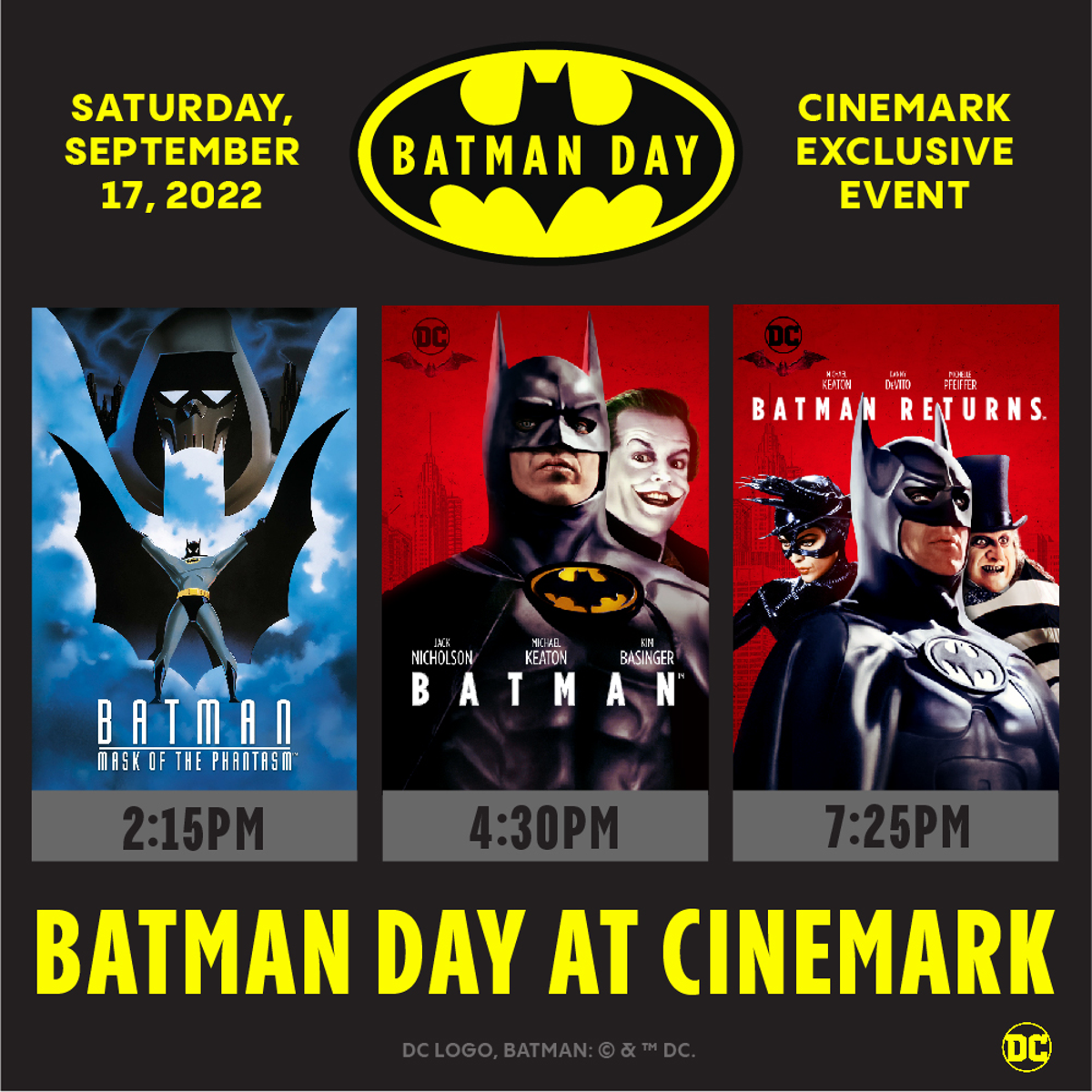 Así se festejará el Día de Batman en Estados Unidos