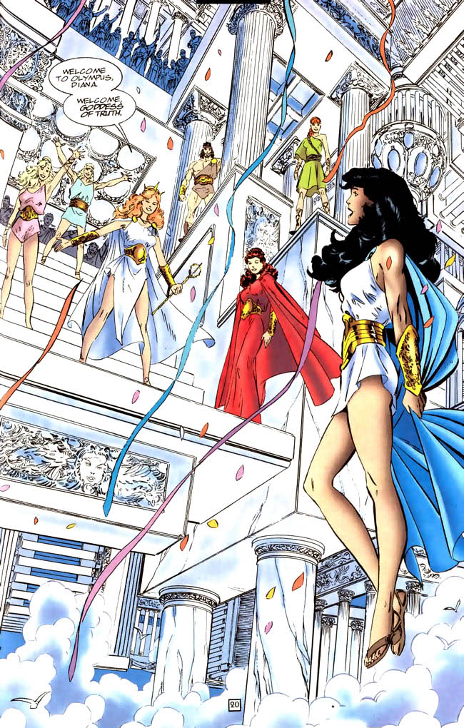 Wonder Woman como la Diosa de la Verdad