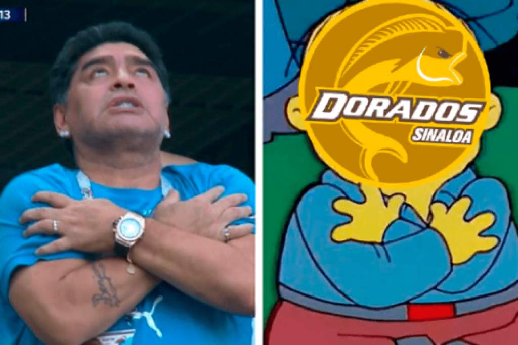 Meme Maradona DT de Dorados de Sinaloa