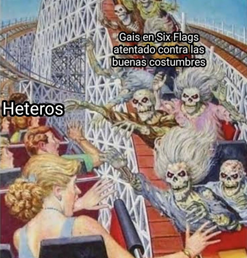 Memes de Six Flags homofóbico