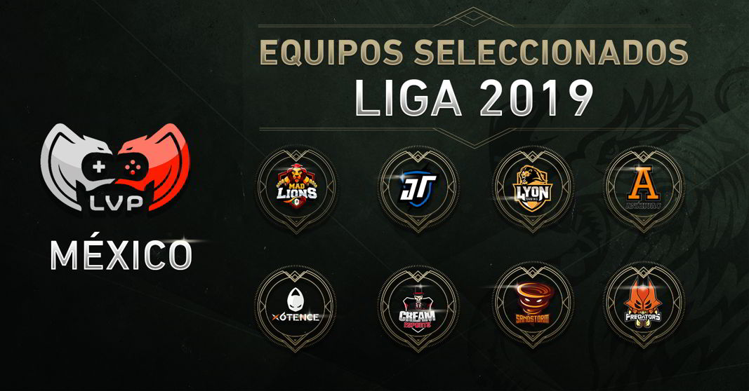Equipos que conformarán la Liga de la LVP México