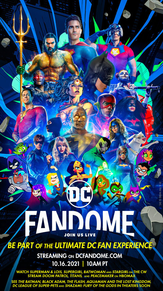 DC FanDome 2021: The Batman, Black Adam, The Flash y más