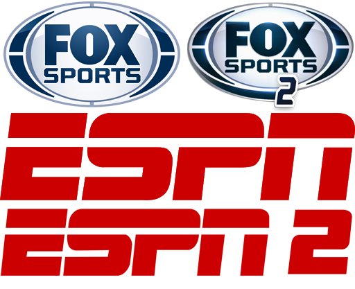 Fox Sports | Fox Sports 2 | ESPN | ESPN 2