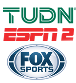 TUDN | ESPN 2 | Fox Sports