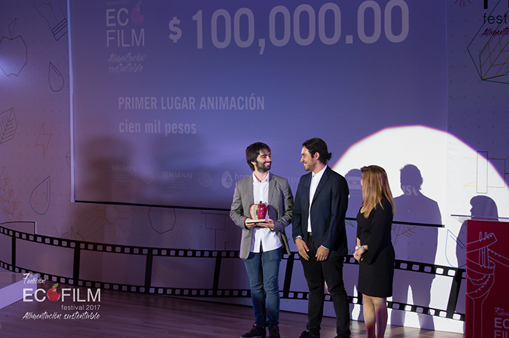 Directores Moravilla, ganadora en Animación en ECOFILM 2017