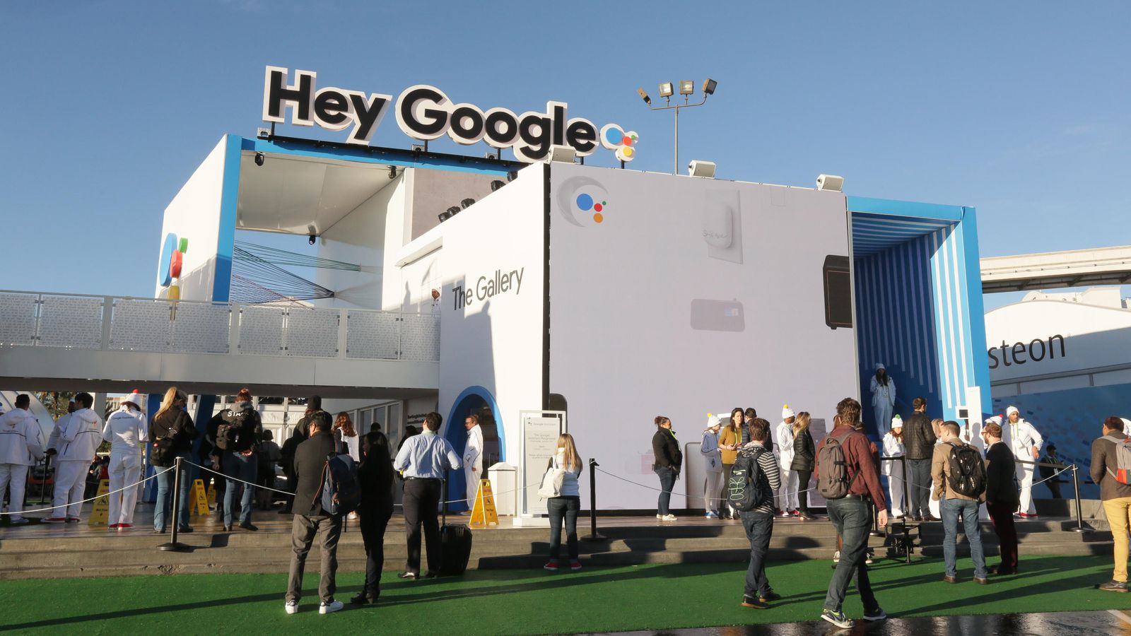 Booth de Google en CES 2018