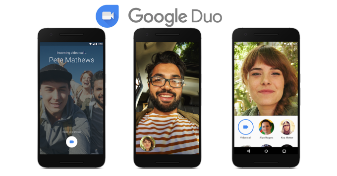 screenshots de Google Duo en Android