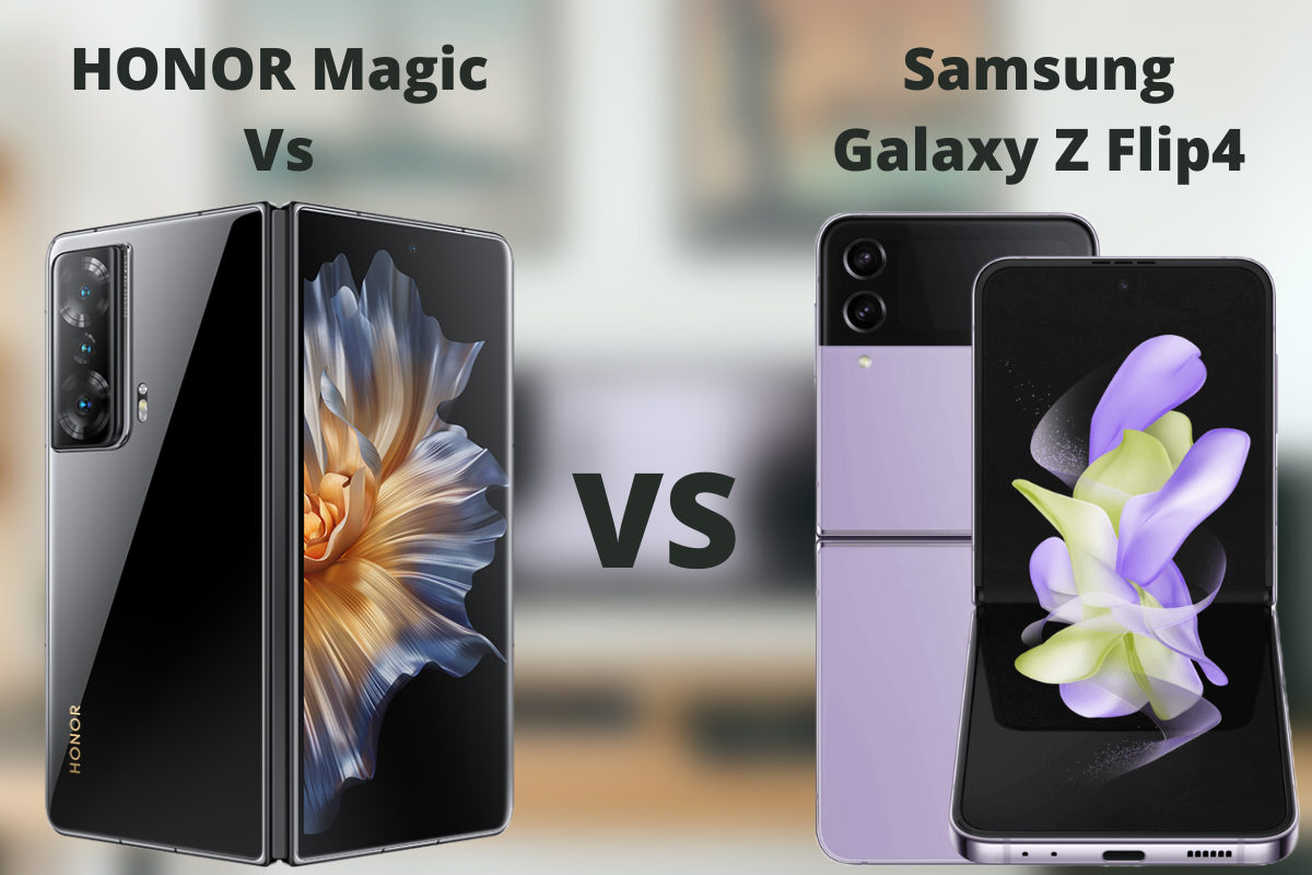 Ficha técnica del HONOR Magic Vs frente a la del Samsung Galaxy Z Flip4