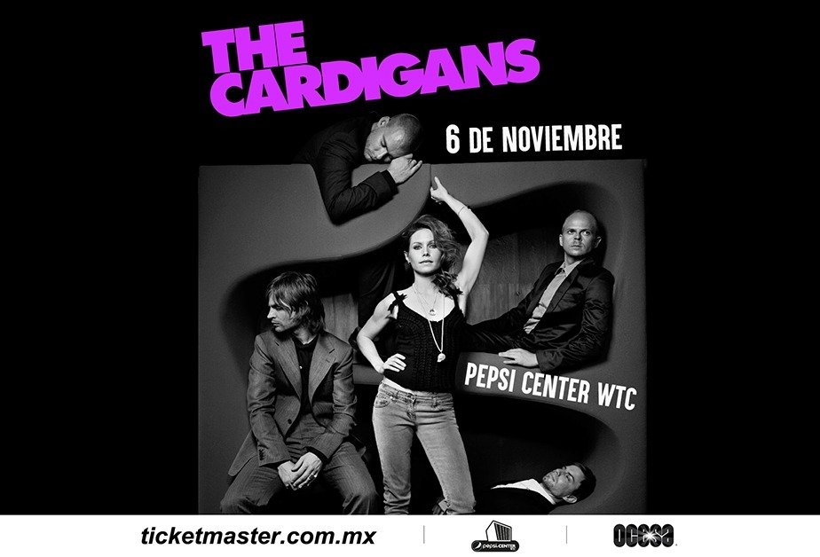 ¡The Cardigans se presentarán en el Pepsi Center WTC este año!