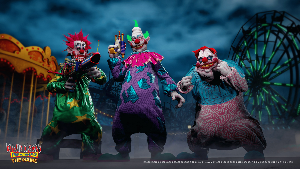 ¿De qué trata Killer Klowns From Outer Space: The Game?