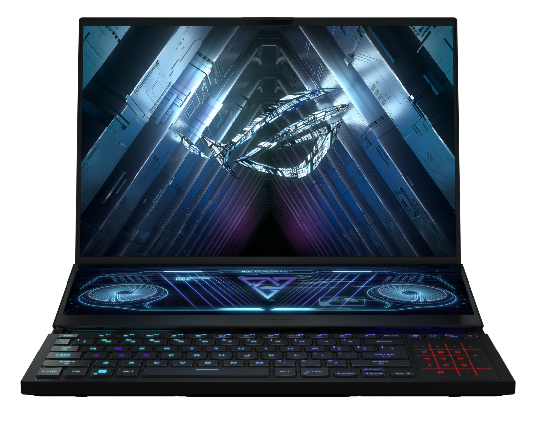 ROG lanza en CES 2022 la Zephyrus Duo 16, la laptop de doble pantalla más potente del mundo