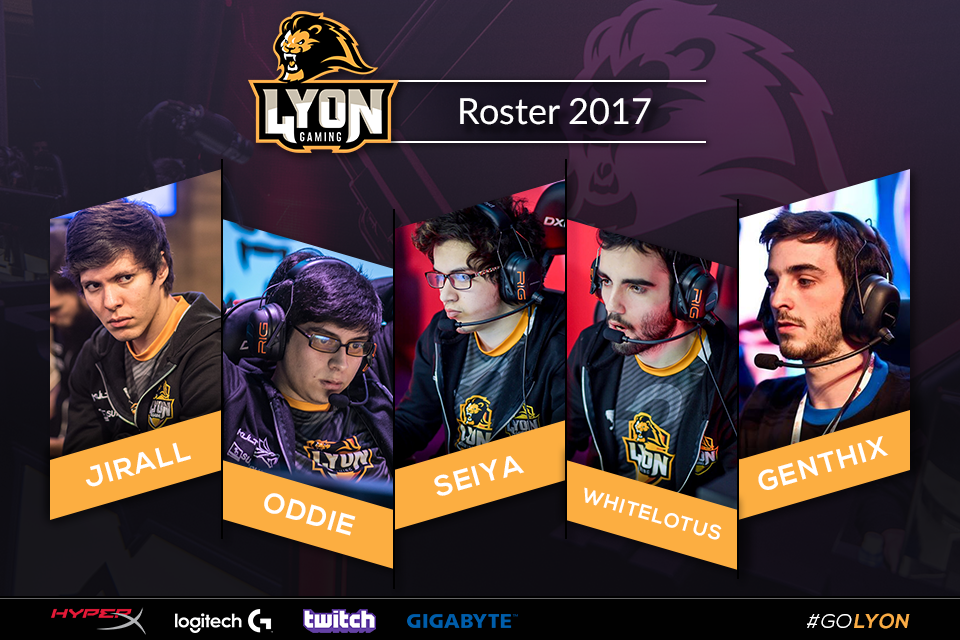 Miembros del equipo Lyon Gaming