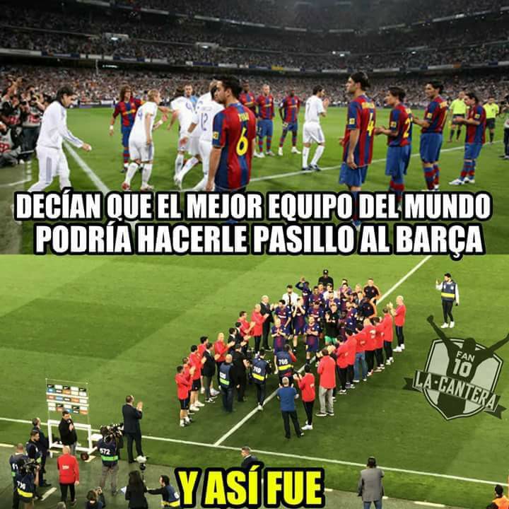 meme Barcelona vs Real Madrid