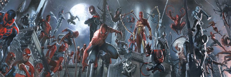 Diferentes Spider-man en el multiverse de Marvel