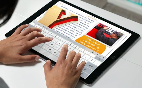 Pantalla de iPad Pro 9.7