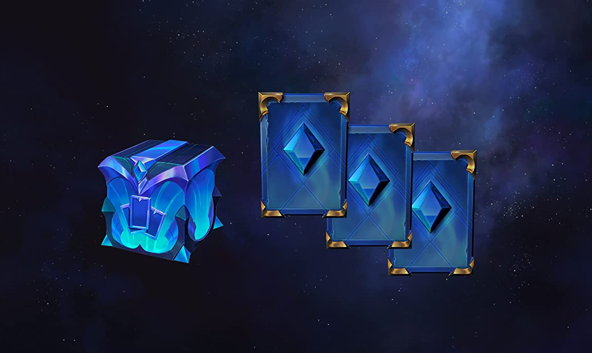 Legends of Runeterra - Rare Prismatic Chest and Epic Wildcard