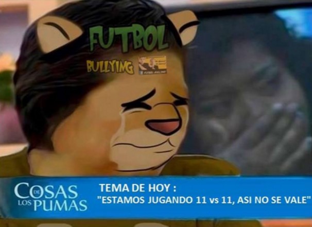 Meme de Tigres vs Pumas