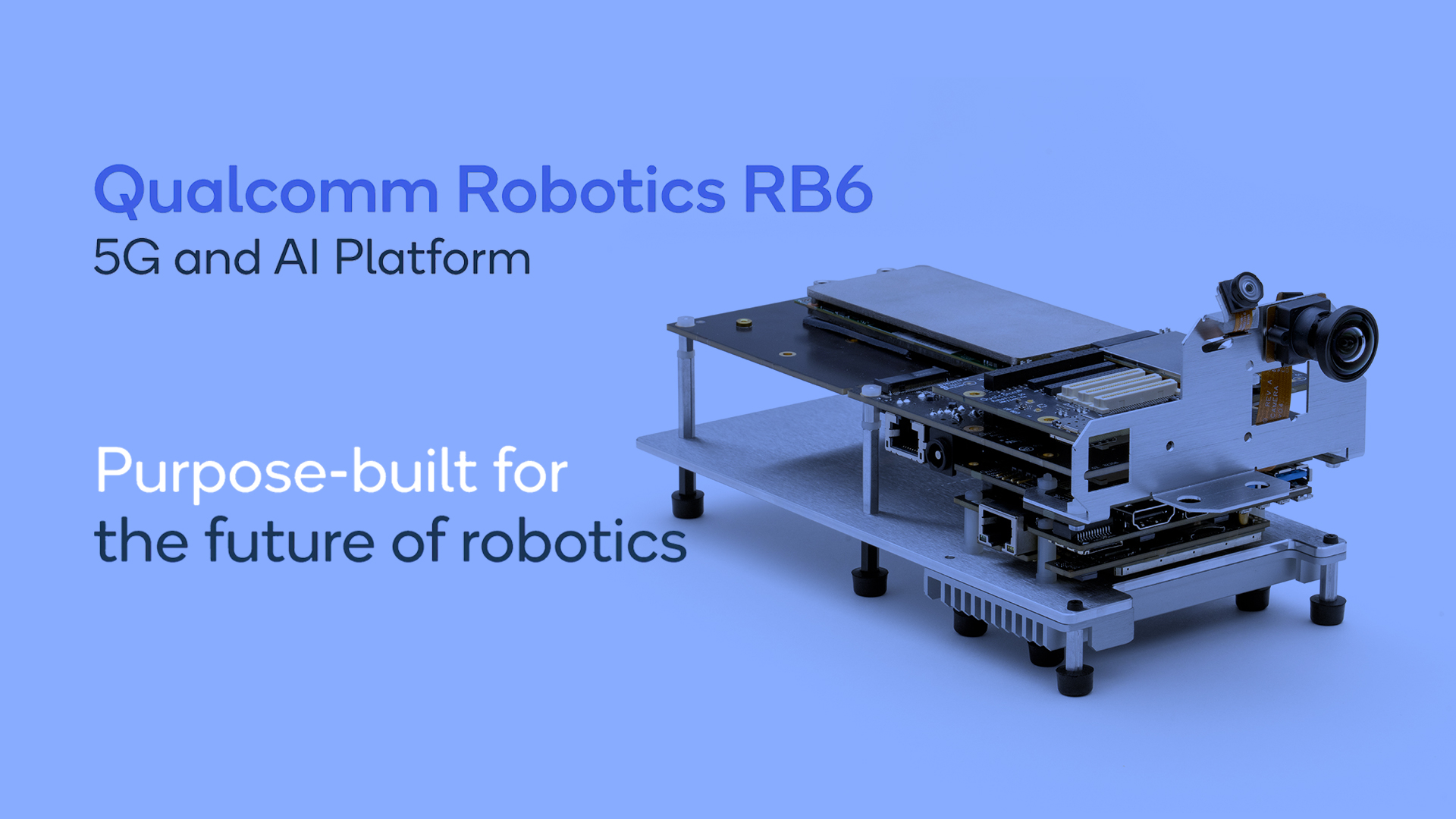 Qualcomm Robotics RB6: Robots de vanguardia 5G y edge-AI