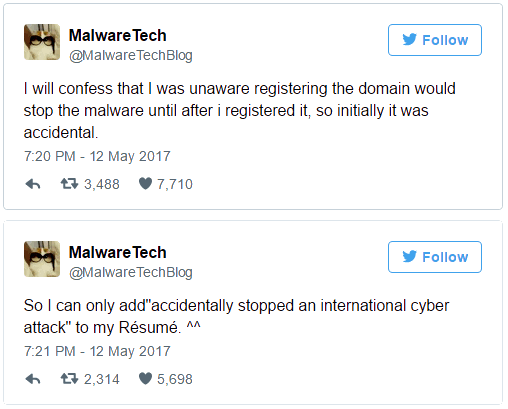 Twitter MalwareTech